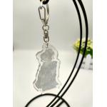 Anime Printed Acrylic Sheet Keychain With Picture Opp Bag Packed for sale