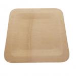 ODM Square Compostable Bamboo Picnic Plates 25x25 Cm for sale