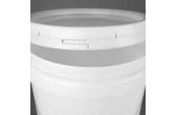China White Reusable 5 Gallon Plastic Buckets Empty 5 Gallon Buckets With Lids supplier