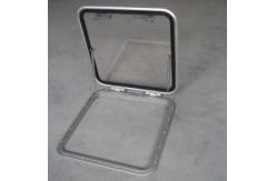 China Carbon Steel Marine Windows , Horizontal Engine Room Skylight supplier