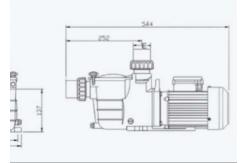 China SPS0500 Swimming Pool Water Pumps For Swimming Pool supplier