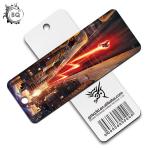Custom Size 3D Effect Animal Bookmarks Eco - Friendly Material