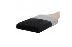 China Tapered brush,angled paint brush,synthetic paint brush with long wooden handle supplier