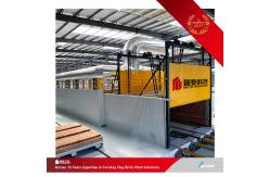 China Industrial Tunnel Kiln for clay Brick/Ceramic Making Firing-Automatic Temperature Control supplier