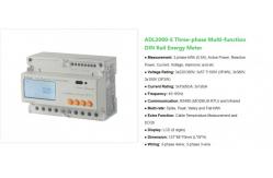 China ADL3000 Modbus RTU Three Phase Din Rail Energy Meter UL Certification supplier