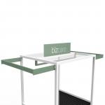 Custom Clothing Display Racks Gondola Retail Clothing Display Stand For Shops for sale