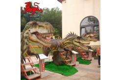 China Realistic Animatronic Tyrannosaurus Ride With Movement / Sound Customization supplier