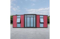China Custom Luxury Foldable Prefabricated Container House Expandable Prefab Homes supplier