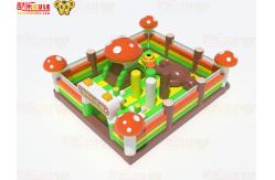 China Small Size Mushroom Inflatable Jumping Castle For Young Age Kids supplier