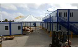 China Prefab Folding Collapsible House Container High Heat Insulation For Office Building supplier