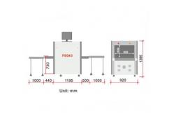 China Spellman Generator X Ray Baggage Luggage Scanner Uninterruptable Power Supply supplier
