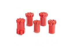 China T45 89mm Rock Industrial Drill Bits Threaded Drilling Tools Carbon Steel Material supplier