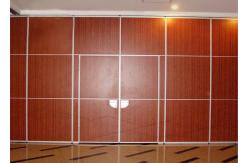 China Operable Restaurant Partition Walls Room Divider Wall Precise Welding Hall supplier