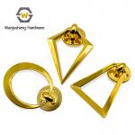 Metal Triangular Geometric Ring Furniture Drawer Pulls Minimalist Single-hole Cabinet Door Handles & Ring Decorative Fittings for sale