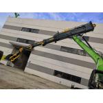 Silver Expandable Clamshell Arm For 15ton Excavator Max.Vertical Digging Radius 6430mm for sale