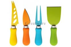 China Multi-Colored Cheese Knife Set supplier