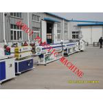 PE / PP Sweage Plastic Pipe Extrusion Line High Speed PLC Control for sale