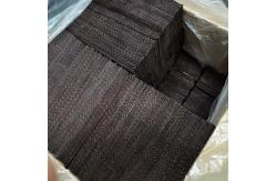 China Rectangle Black compressive Paper Cushion Pad For Chocolate Candy supplier