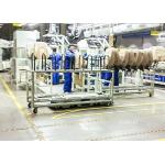 Driverless Bi Directional Tunnel AGV Guided Vehicle With Sound And Visual Alarm for sale