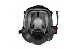 China Customizable SCBA Full Face Gas Mask Safety With Radio Communication supplier