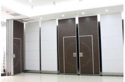 China Sound Proofing Hotel Folding Partition Walls With Rails And Rollers supplier