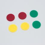 40x3MM Plastic Blank Solid Color Custom Tokens Plastic Chips With Your Own Design for sale
