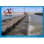 Galvanized Rock Gabion Wire Mesh PVC Coated Gabion Baskets For Riverbed