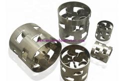 China Air Pollution Control Scrubbers 9mm Pall Ring Packing Ss316 supplier