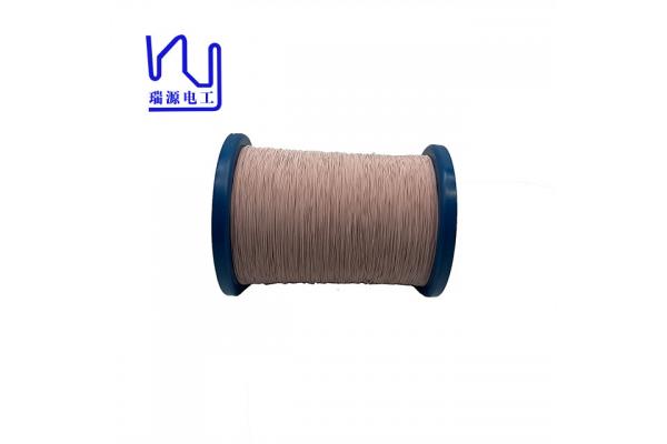 0.04mmx140 Shares Enameled Wire Multi Strand Nylon Silk Copper Litz