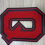 Colored Embroidered Cloth Patch Large Pattern Logo Towel Chenier for sale