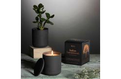 China Screen Printing Folding Carton Box C1S C2S Glossy Coated Paper Candle Jar Box supplier