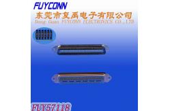 China Amp 64 Pin Male IDC Champ Ribbon RJ21 Cable Connector Certificated UL supplier