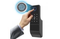 China Smart Tuya Wifi Lock Mobile Control Fingerprint RFID Open Flat Home Lock supplier