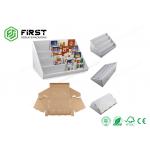 Customized CMYK Printed PDQ Display Recyclable Paper Cardboard Counter Display Stand