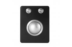 China Stainless Steel Black Optical Trackball Pointing Device Vandal Proof And Weatherproof supplier