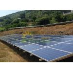 Fast Installation Solar Panel Ground Mounting System All Aluminum Style for sale