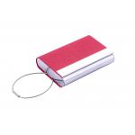 Slim Metal Name Card Holder With Snap Closure for sale