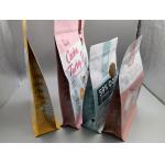 0.36mm Thick Aluminum Foil Flexible Pet Food Packaging Bag Flat Bottom side Gusseted for sale
