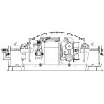 1250 double twist bunching machine cable buncher