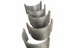 China Curved 1.5mm Wire 0.3mm Slot Profile Wire Screen For Aggregate supplier