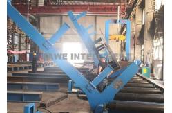 China Web Height 200-1500mm H Beam Assembling Machine With Flipping Device supplier