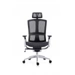 Fixed PP Armrest Mesh Swivel Office Chair OEM ODM For Executive for sale