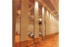 China Commercial Folding Sliding Movable Operable Partition Walls For Office Hotel supplier