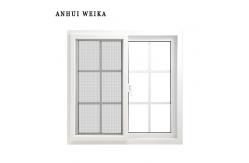 China Fixed Ventilator UPVC Sliding Window And Door With Grill Mosquito Mesh supplier