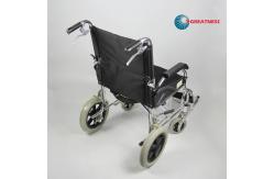 China Customizable Aluminum Manual Wheelchair Foldable Seat Back Limited mobility supplier