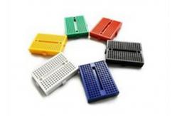 China 170 Tie Points Electronic Breadboard 45.5x34.5x9.5mm Dimensions Long Lifespan supplier