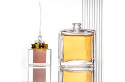 China Customized Luxury Square Natural Spray Crystal Perfume Bottle supplier