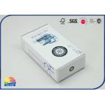 CMYK Print C1S Cardboard Folding Carton Box Silver Foil Stamping for sale