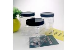 China 275mm Height Cookies 4500ml Plastic Grip Jar With Screw Cap supplier