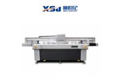 China CMYK 8 Heads 45Sqm/H 2400DPI UV Inkjet Printer supplier
